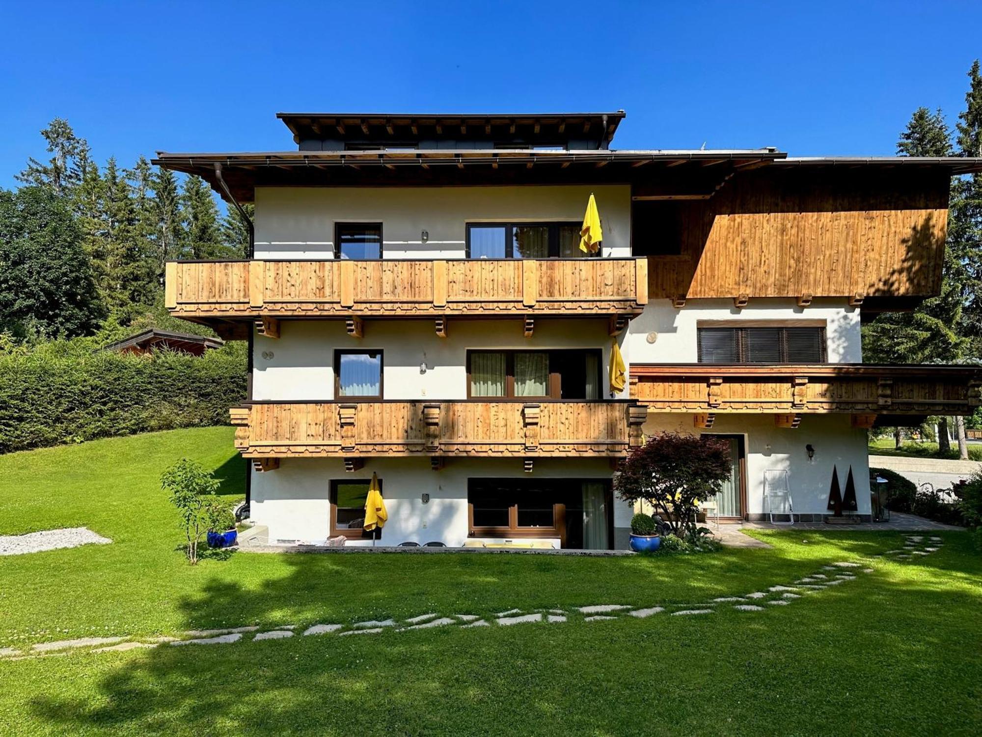 W5 Haus Ganghofer Daire Leutasch Dış mekan fotoğraf